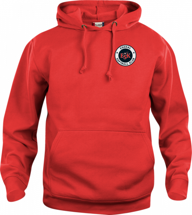 Clique - Esk Stars Hoodie 2 - Rot