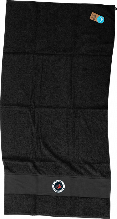 Sportyfied - Esk Bath Towel - Svart