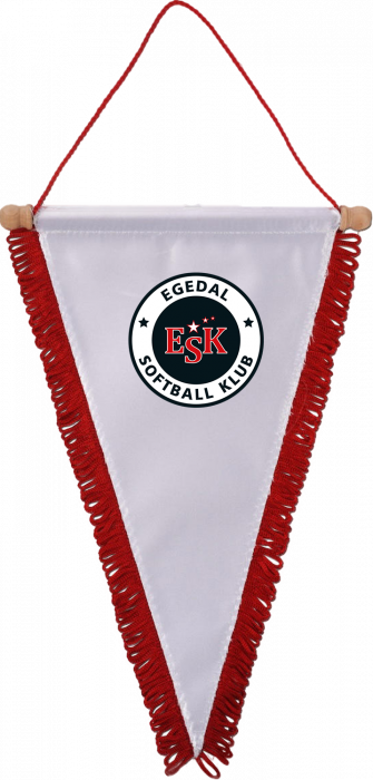 Sportyfied - Esk Vimpel - White & red